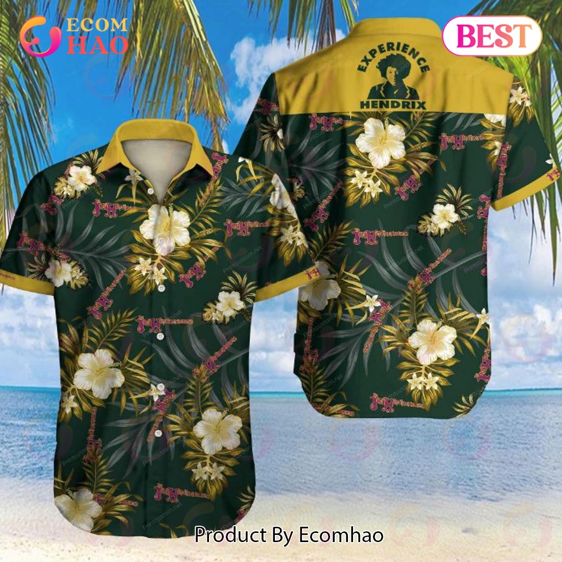 Jimi Hendrix Experience Hawaiian Shirt Jimi Hendrix Experience Hawaiian Shirt