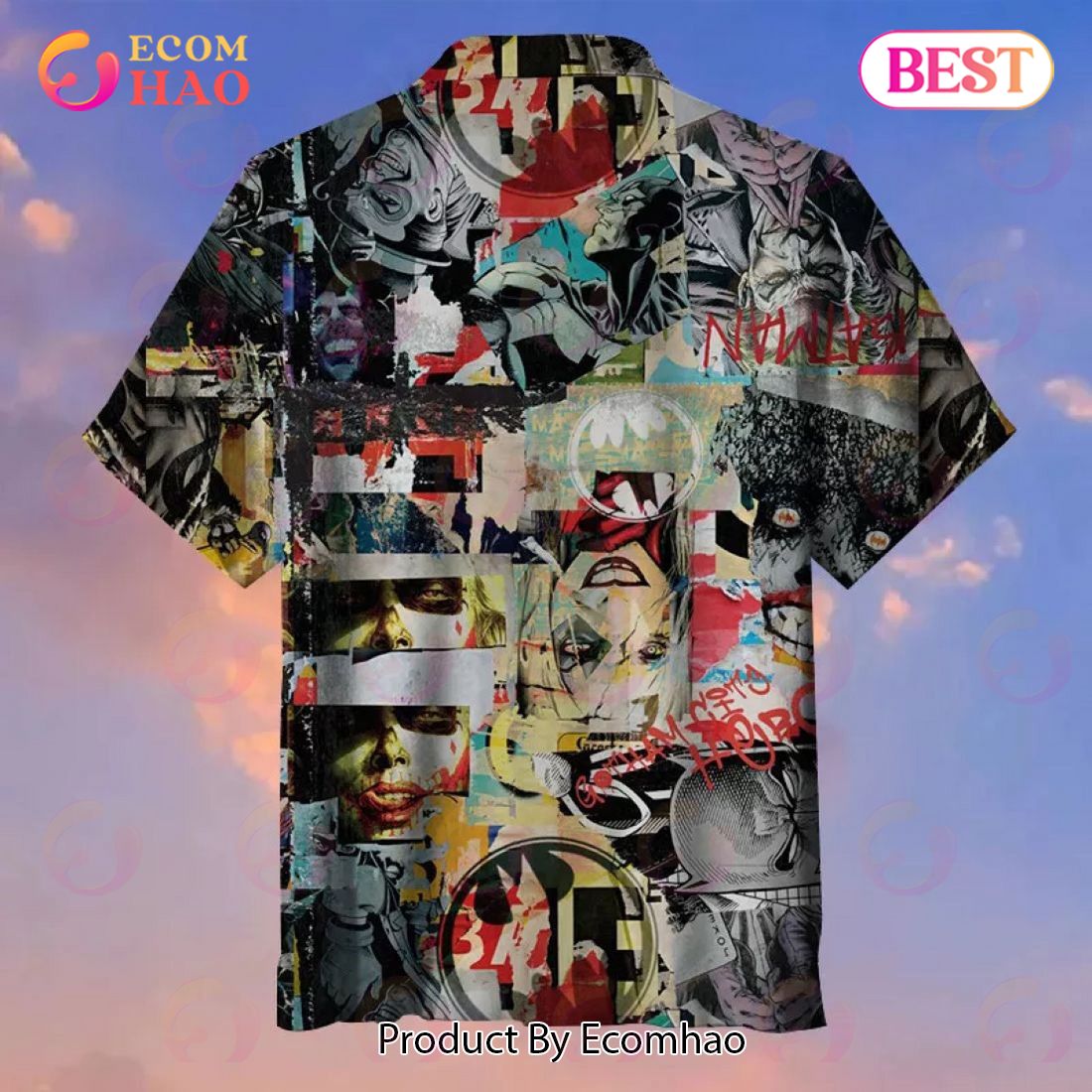 Joker Hot Movie Hawaiian Summber Shirt Joker Hot Movie Hawaiian Summber Shirt