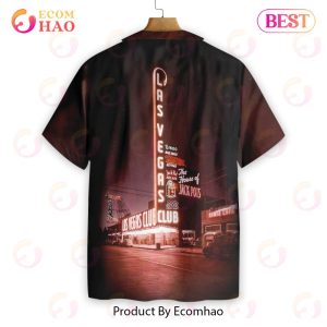 Las Vegas At Night Hawaiian Shirt