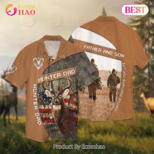 Legend Hunter Hunter Dad Father And Son Hawaiian Shirt